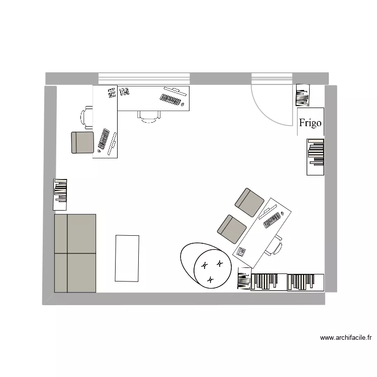 Bureau Juillet 26. Plan de Bureau Juillet 26. Plan de