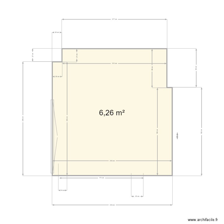 PROJET SALLE DE BAIN plafond. Plan de 0 pièce et 0 m2