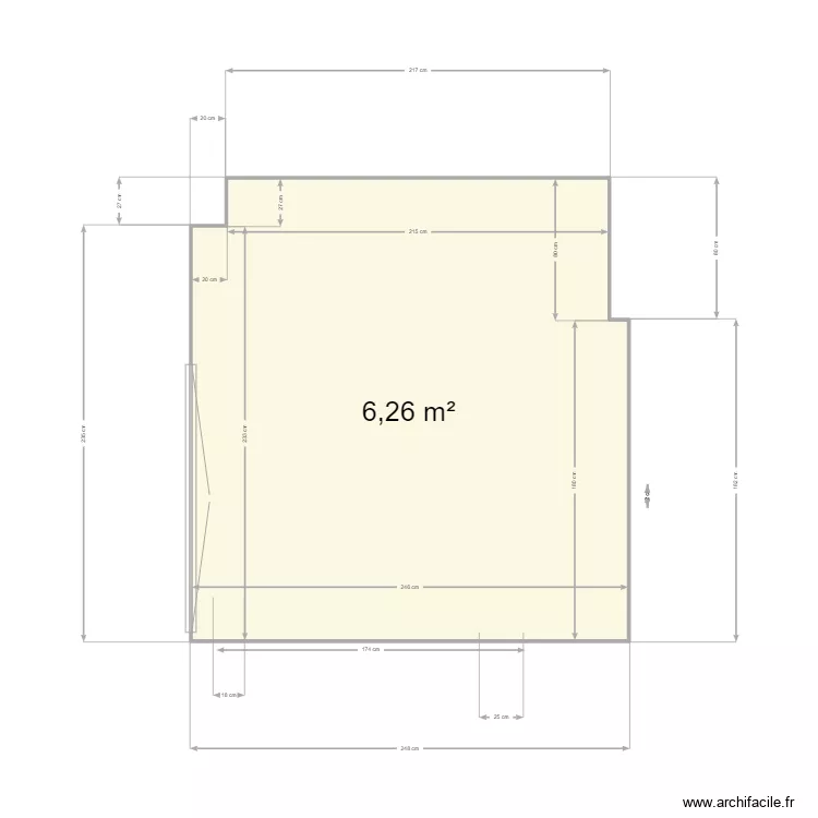 PROJET SALLE DE BAIN plafond. Plan de 