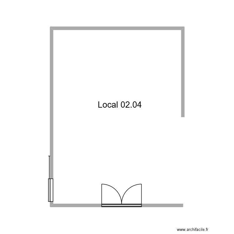 Local 2.04 SMB. Plan de 0 pièce et 0 m2