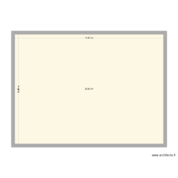 MAISON KEVIN. Plan de 1 pièce et 98 m2
