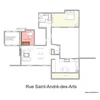 Plan de masse, situation projet&eacute;e