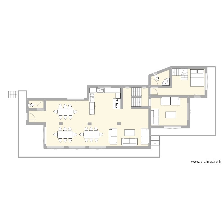 Le Bois Robin rdc. Plan de 0 pièce et 0 m2