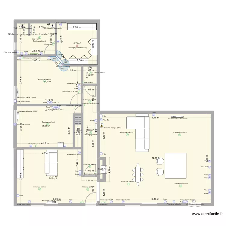 prog5. Plan de 10 et 127 m² prog5. Plan de 10 et 127 m²