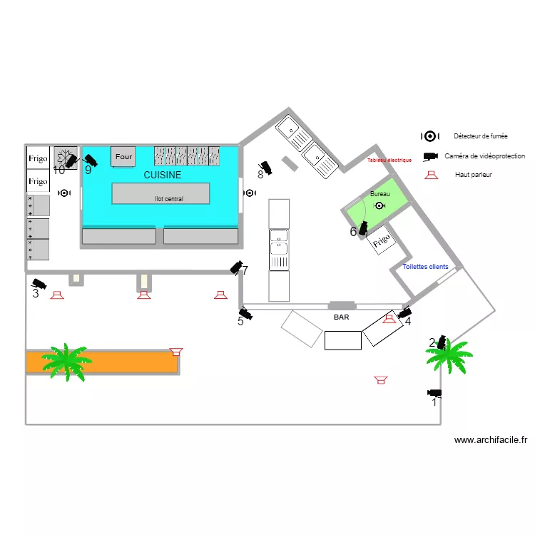 LA CABANE SLV. Plan de LA CABANE SLV. Plan de