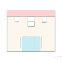 Façade 3 fenêtres simples bis 2