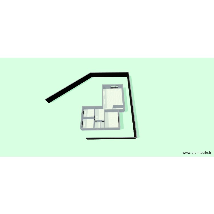 Maison Perso 2. Plan de 7 pièces et 159 m2
