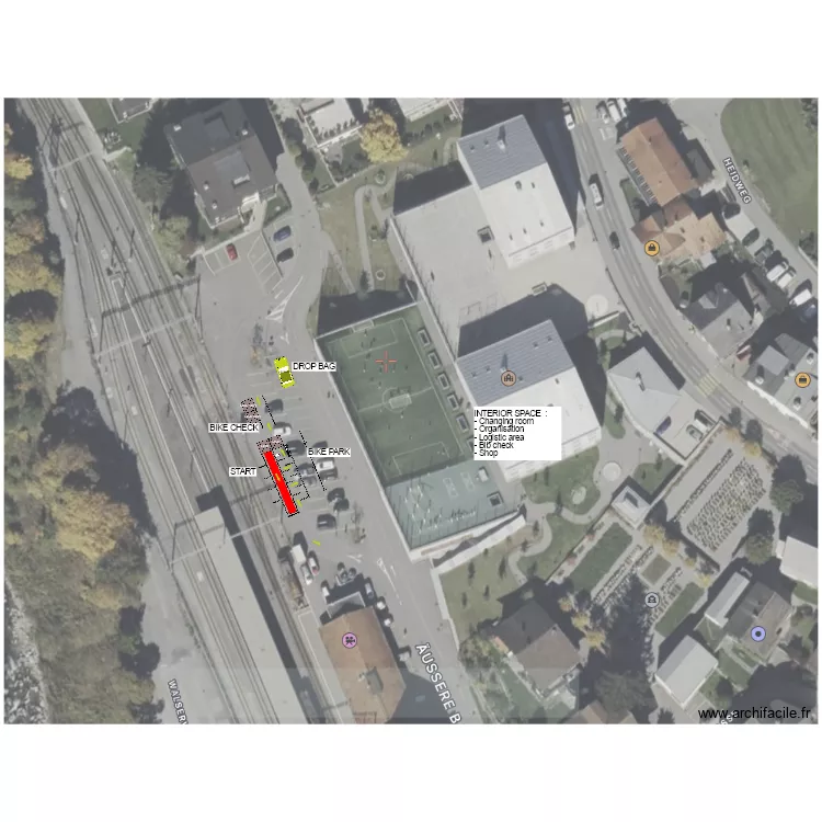 RACH25 - KLOSTERS. Plan de 