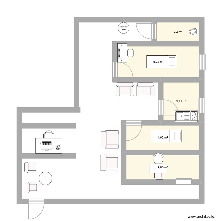 SALON. Plan de 0 pièce et 0 m2 SALON. Plan de 0 pièce et 0 m2