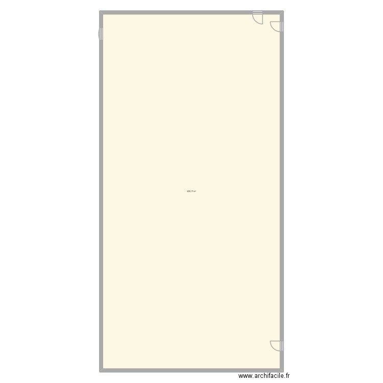 salle de techno Aziza FS. Plan de 1 pièce et 403 m2