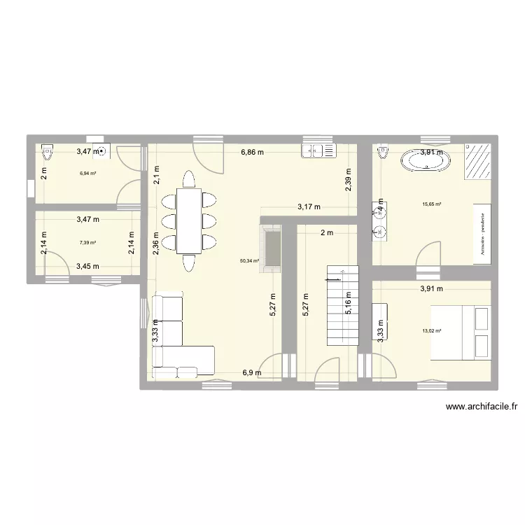 RDC MF. Plan de 5 et 93 m² RDC MF. Plan de 5 et 93 m²