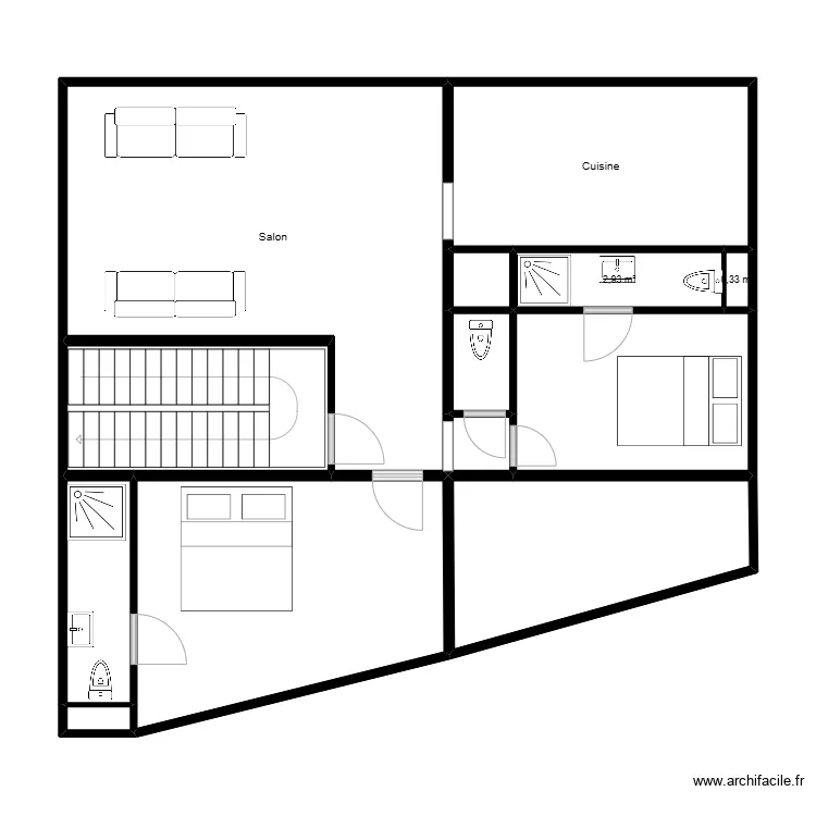 Vlurgat 305 1er. Plan de Vlurgat 305 1er. Plan de