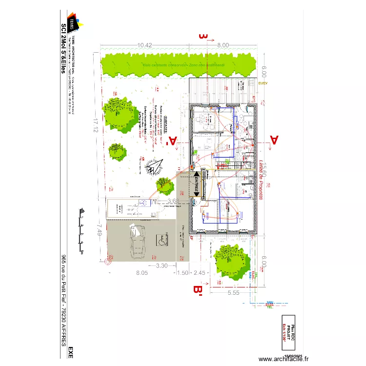 TEMIS RDC CLIM. Plan de 