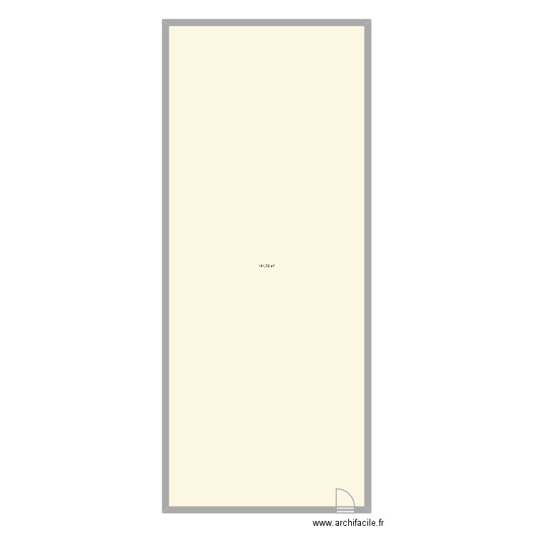 plan ingé. Plan de 1 pièce et 182 m2