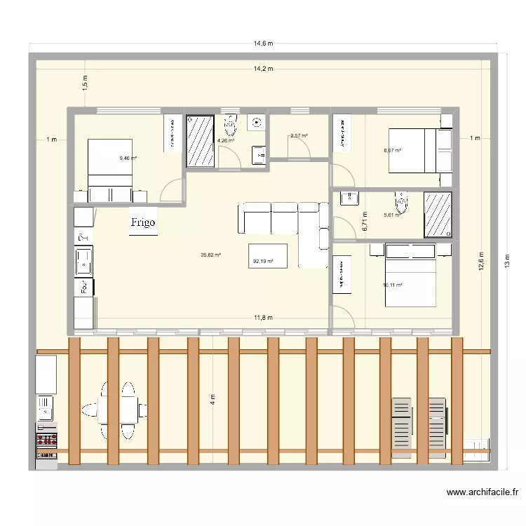 Plan_Kranevo 2. Plan de 