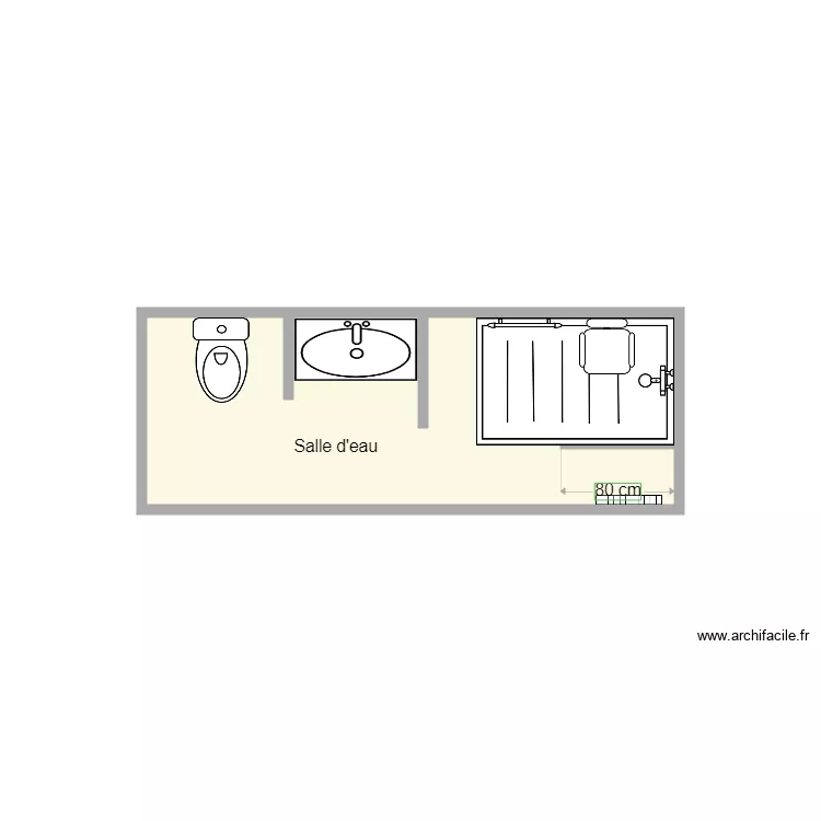 plan apres travaux apere. Plan de 