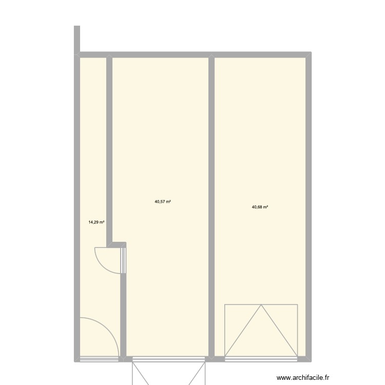 rez de chausse 665. Plan de 0 pièce et 0 m2