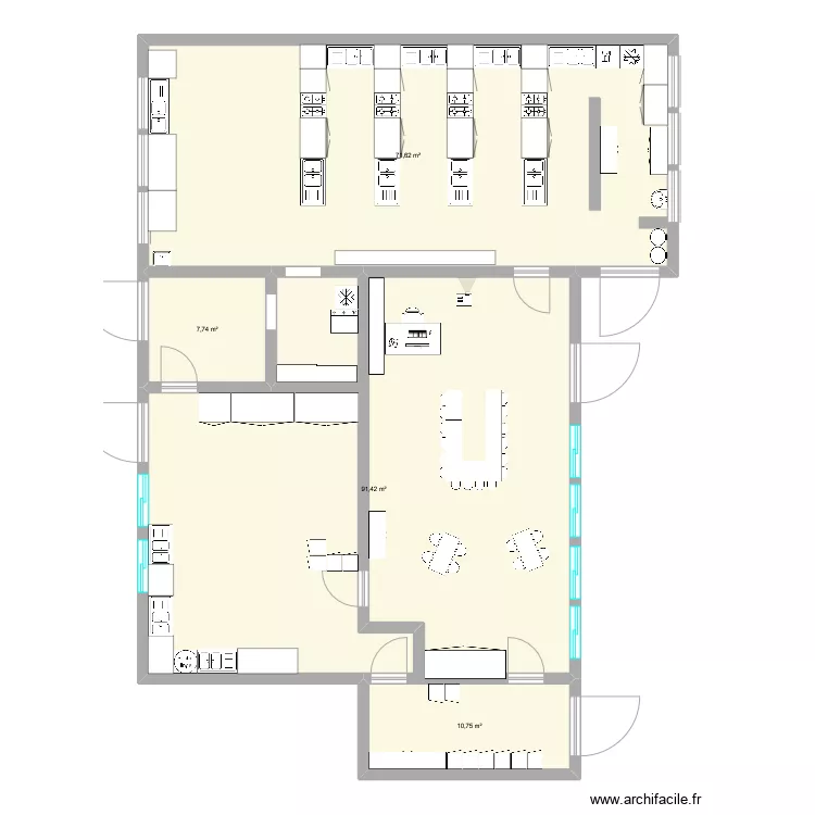 Atelier HAS. Plan de 