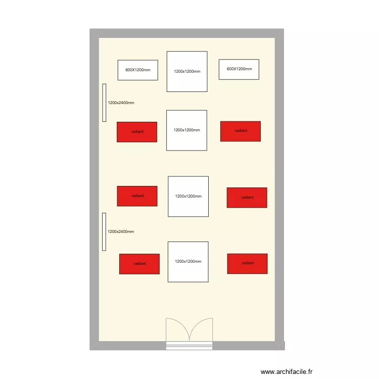 Dupanloup resto profs. Plan de 