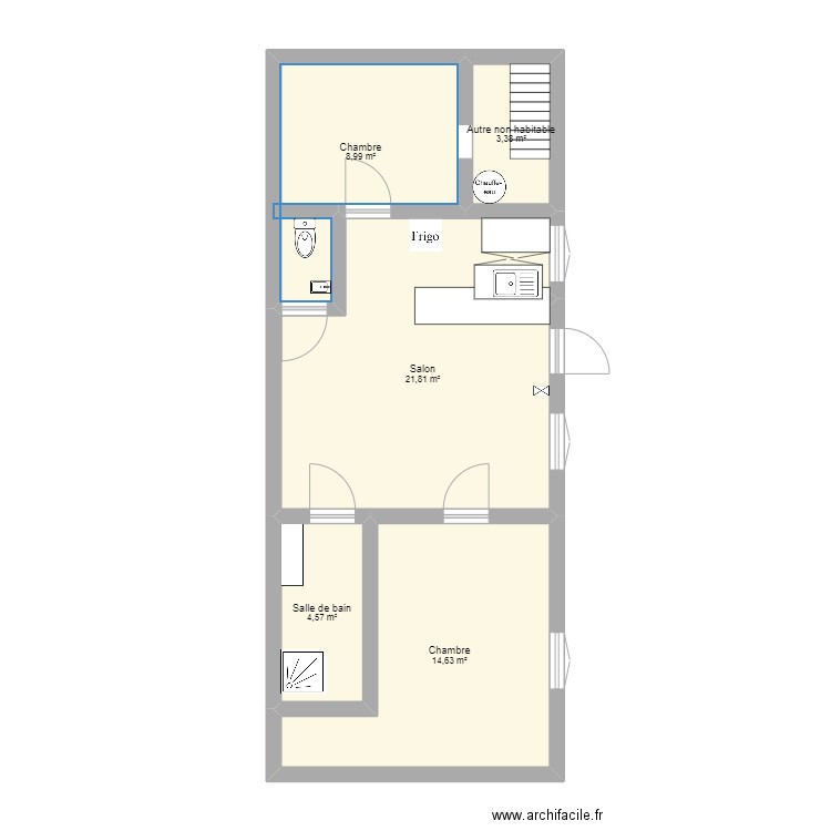 Rez de chaussée Viarmes. Plan de 0 pièce et 0 m2