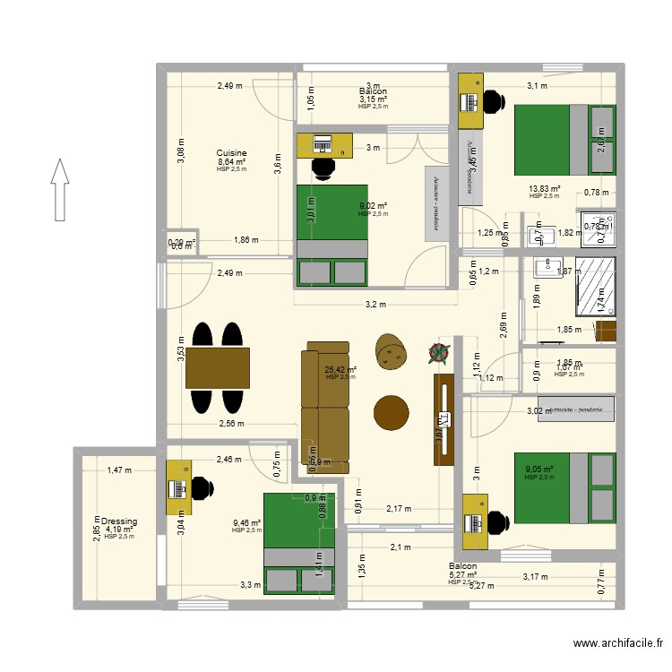 Toulon v2. Plan de 0 pièce et 0 m2