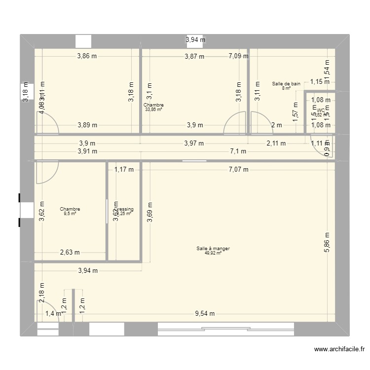 Plan Renard. Plan de 0 pièce et 0 m2