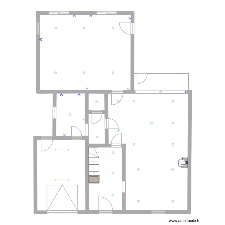 maison pol. Plan de maison pol. Plan de