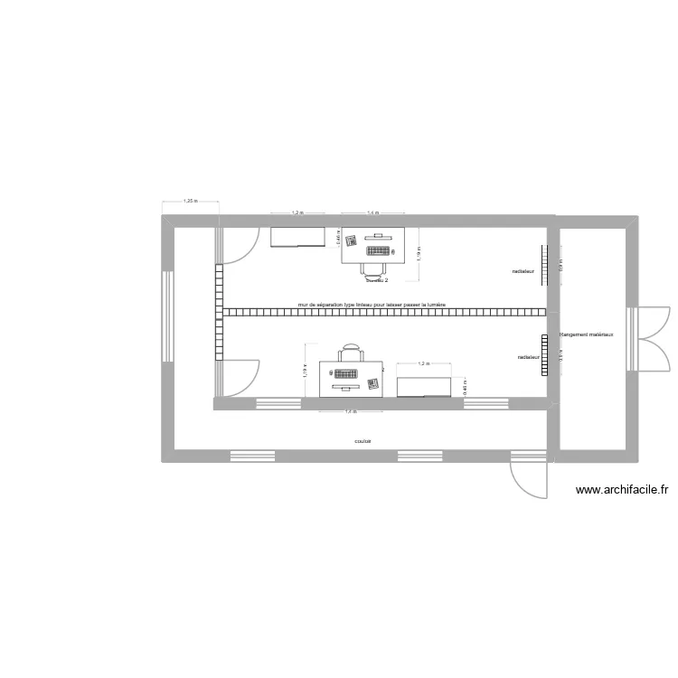 bureau plenee. Plan de bureau plenee. Plan de