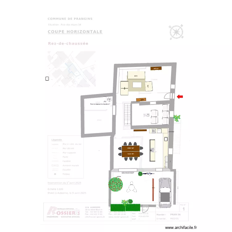 prangins l0 4. Plan de 
