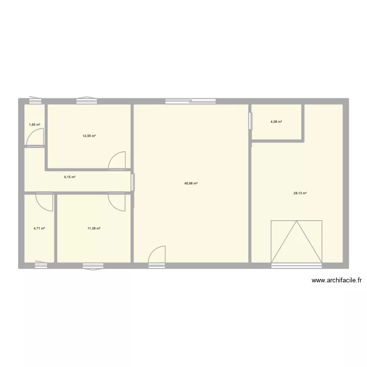 Construction maison. Plan de 8  et 106 m²