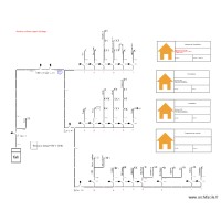 Schéma unifilaire Legrain 2e étage