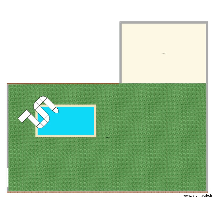 camping  de leon. Plan de 2 pièces et 523 m2