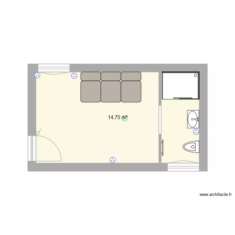 test cd. Plan de 1 et 15 m² test cd. Plan de 1 et 15 m²