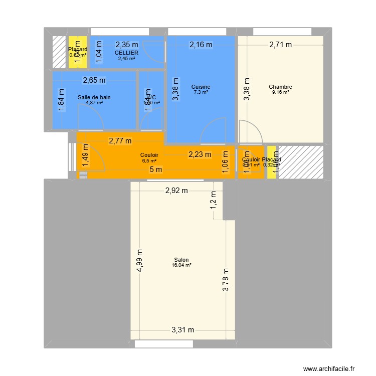 ST PI. Plan de 0 pièce et 0 m2 ST PI. Plan de 0 pièce et 0 m2