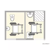 Salle de bain et WC pmr