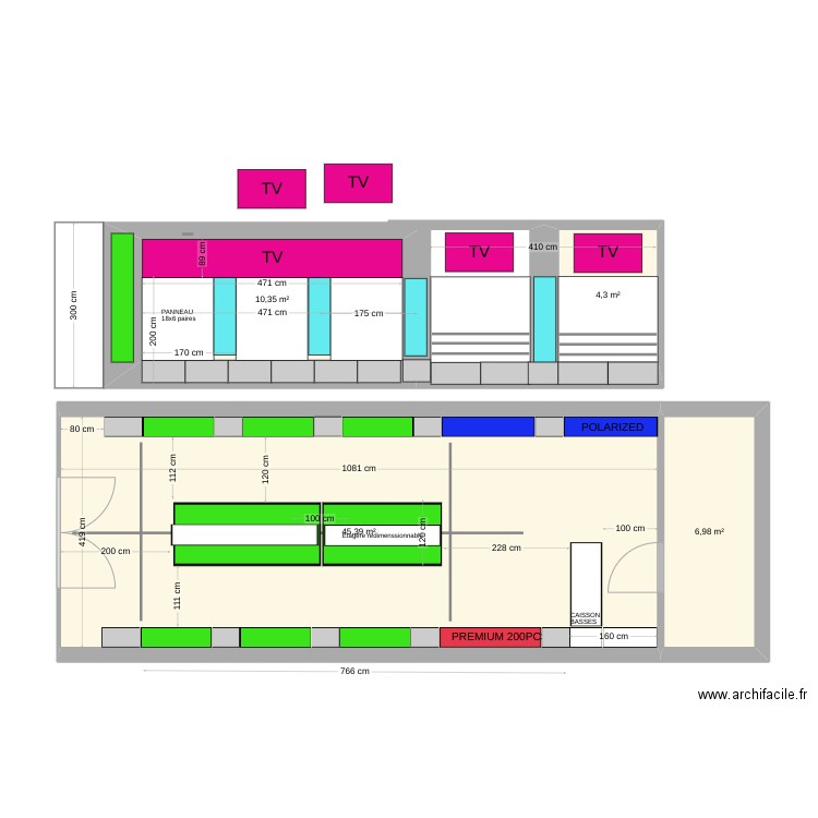 PLAN SUNGLASSES V7 SNG. Plan de 0 pièce et 0 m2