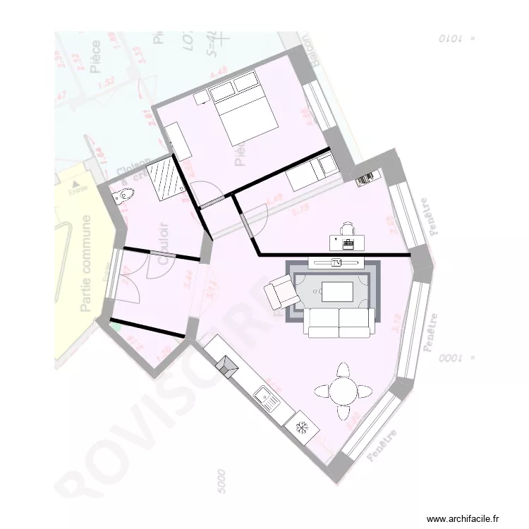 gustave rivet. Plan de 