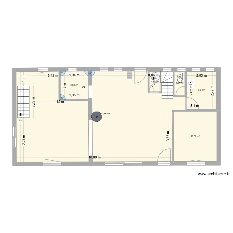 PROJET ARR CUISINE. Plan de 0 pièce et 0 m2