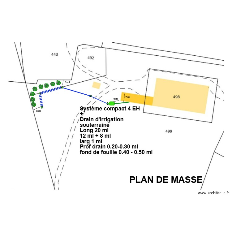 SCI FOSCIL. Plan de 0 pièce et 0 m2