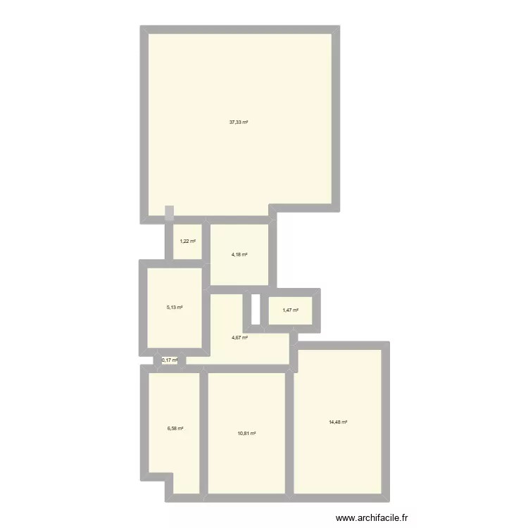 Longchamp. Plan de 10 et 86 m² Longchamp. Plan de 10 et 86 m²