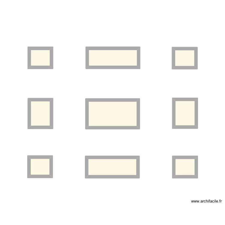 Vitrophanies n&deg;3. Plan de 