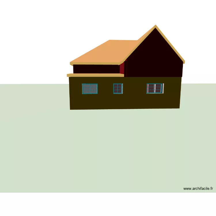 Routedesanges_BatDeFrance_SDB-invers&eacute;e_3. Plan de 5 Pièces et 81 m²
