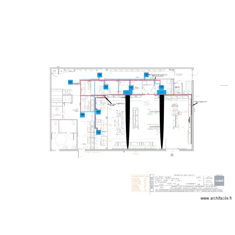 Pharmacie L'odeon V3. Plan de 0 pièce et 0 m2