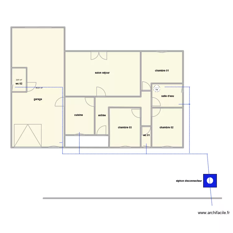 unwin ass. Plan de 11  et 131 m²