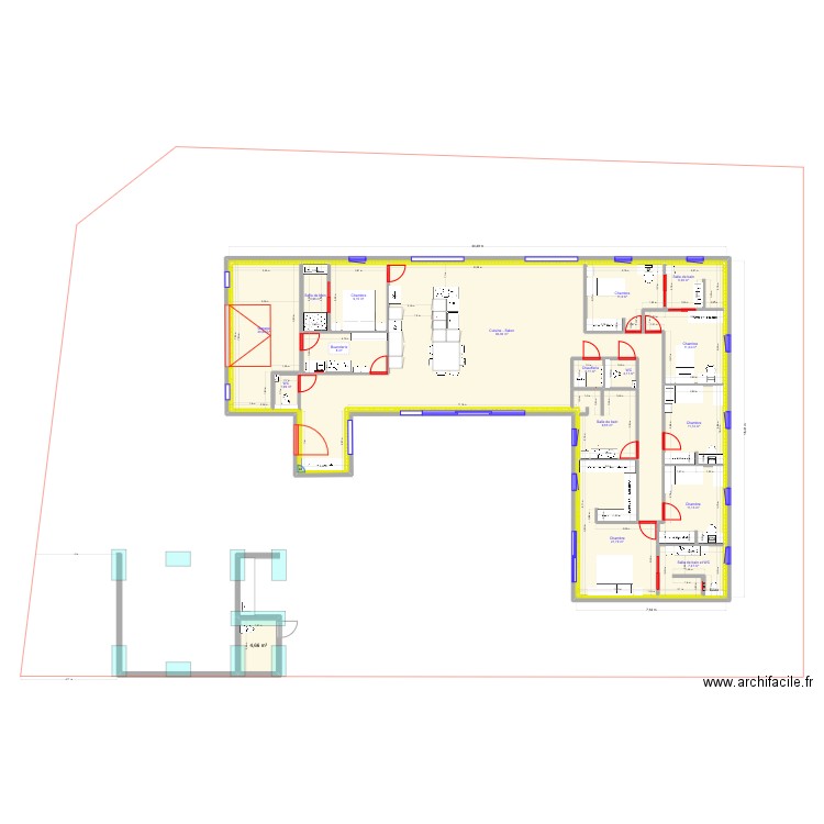 20 chemin des Ormes - 03110 Cognat Lyonne - 2025 - carport. Plan de 17 pièces et 394 m2