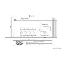 Docks coté  gauche amenagent vitrine