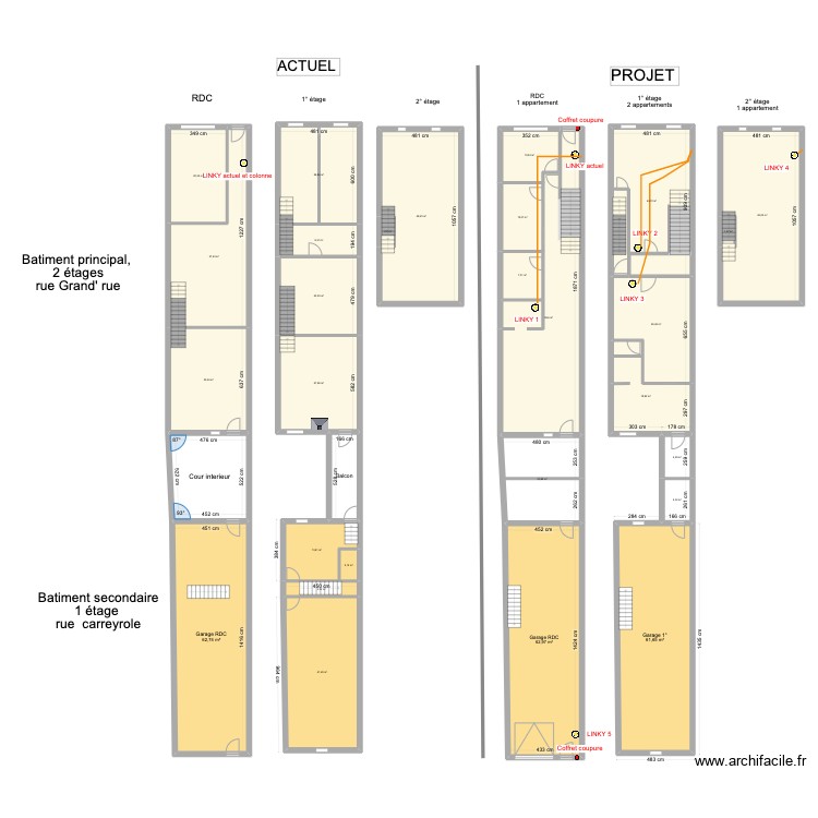 ENEDIS. Plan de 0 pièce et 0 m2