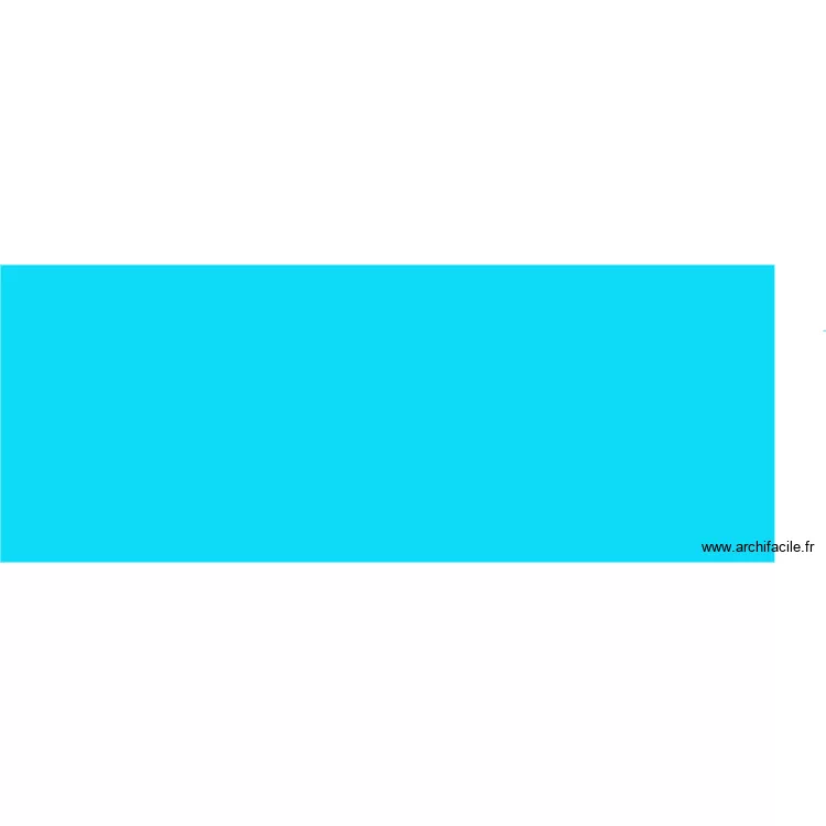 petite picine. Plan de 