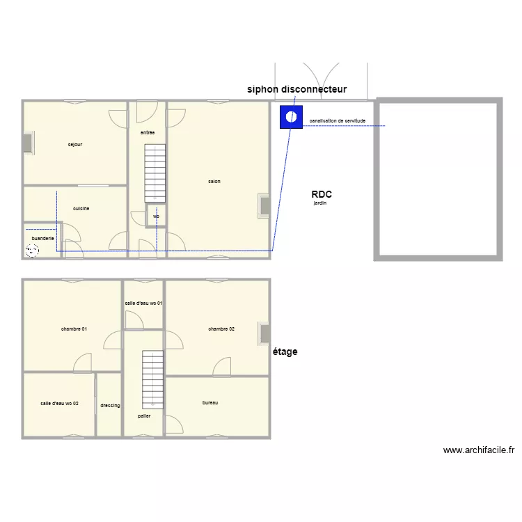 merlet ass. Plan de 14  et 185 m²