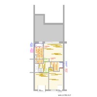 Banning 83 3e étage Calepinage sols